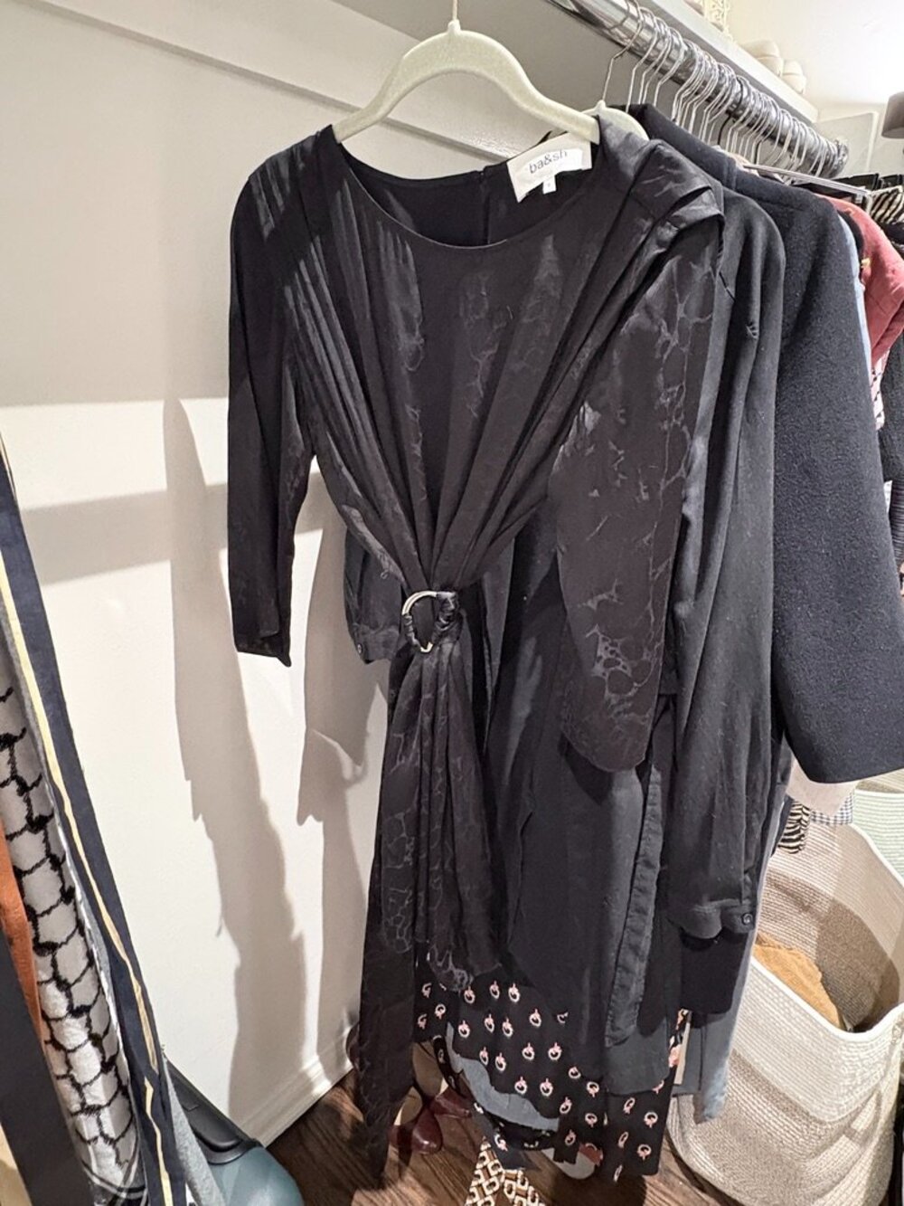 Ba&sh Black Cocktail dress